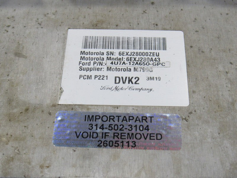 04 Ford F150 5.4L 4x2 ECU ECM PCM Engine Computer CPP2 4U7A-12A650-GPC
