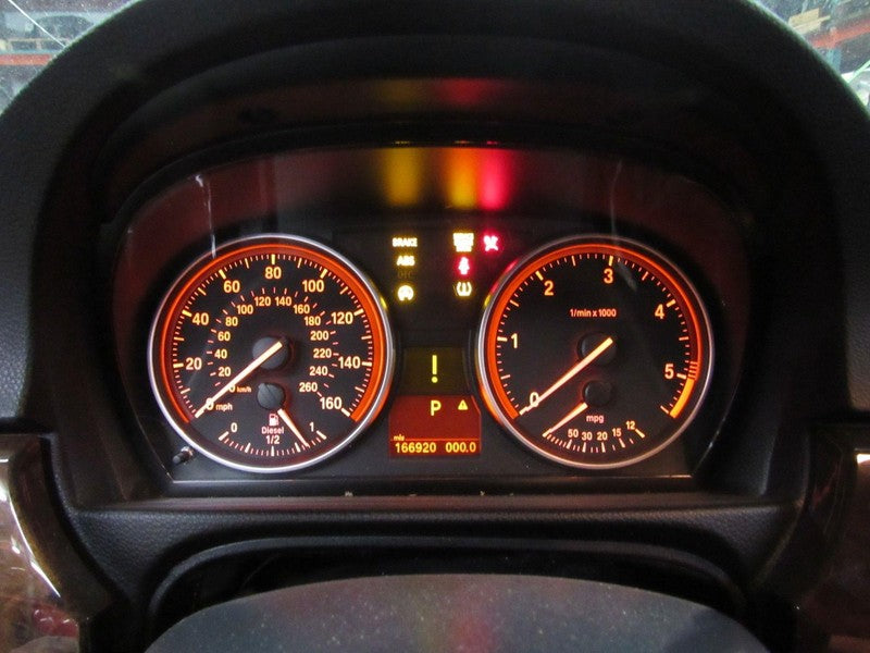 09-11 BMW 335 Diesel 4DR Instrument Cluster Speedometer Odometer 16692