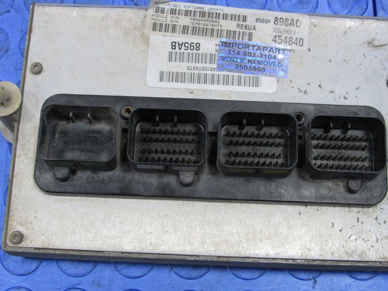 PROGRAMMED PLUG & PLAY 06 Grand Cherokee 3.7 V6 AWD ECM 05094898AD 898