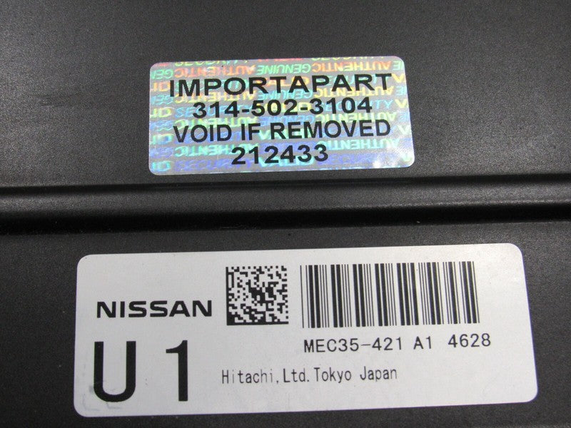 04 Infiniti FX35 3.5L VQ35DE RWD ECU ECM PCM Engine Computer MEC35-421