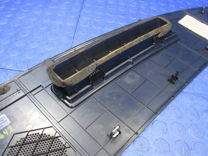 08-14 Dodge Challenger SRT8 Dash Defrost Upper Trim Panel Grille Dark 