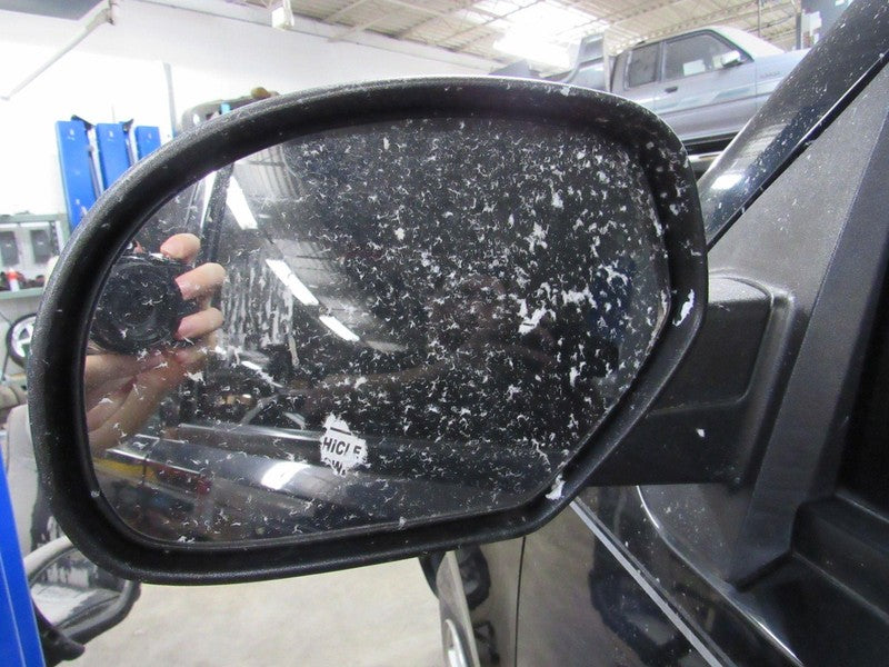 08-13 Silverado Sierra Yukon Left LH Driver Side Power Door Mirror Bla