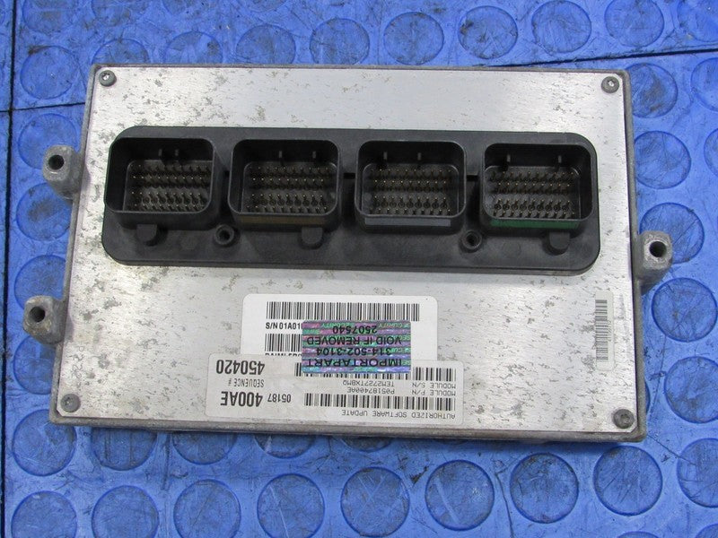 PLUG & PLAY 08 Dodge Durango 3.7L V6 Engine Computer ECU 05187400 PROG