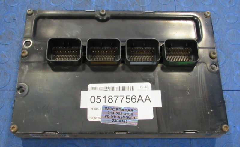 06 Caravan Town & Country ECU ECM PCM Engine Computer 756 05187756AA P