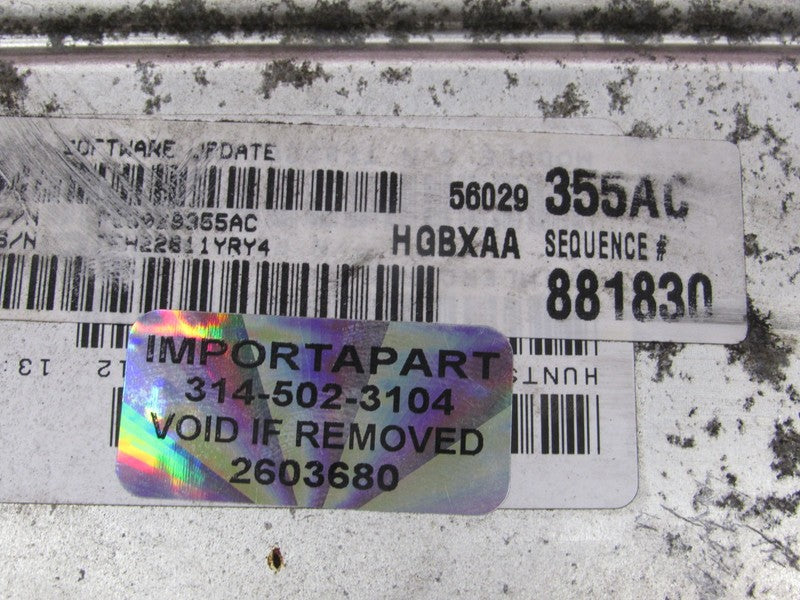PROGRAMMED PLUG & PLAY 02 Dodge Dakota 3.9L AT ECU PCM 56029355AC 355 