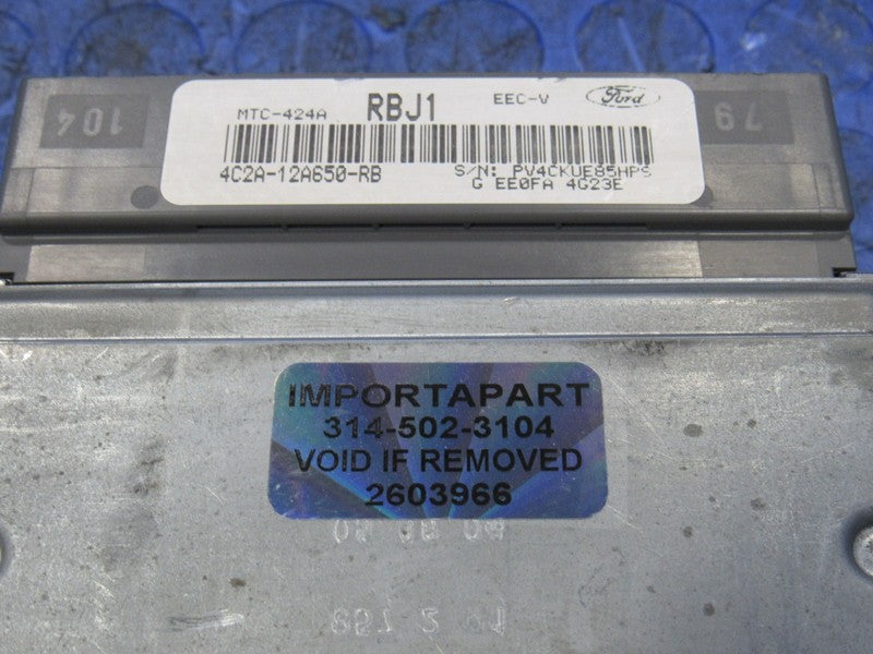 04 Ford E350 Van 6.8L V10 ECU ECM PCM Engine Computer RBJ1 4C2A-12A650