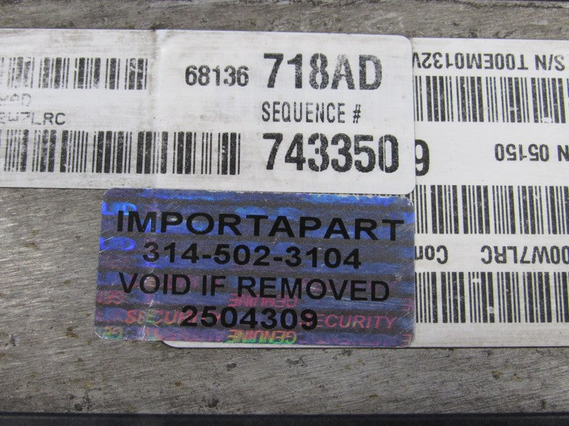 PROGRAMMED PLUG & PLAY 12 Dodge Durango 5.7 V8 Hemi ECM 68136718AD 718
