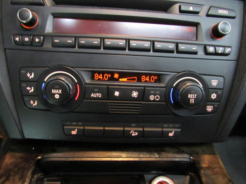 07-10 BMW 328 3335 E92 E93 Auto AC Heater Climate Control Panel