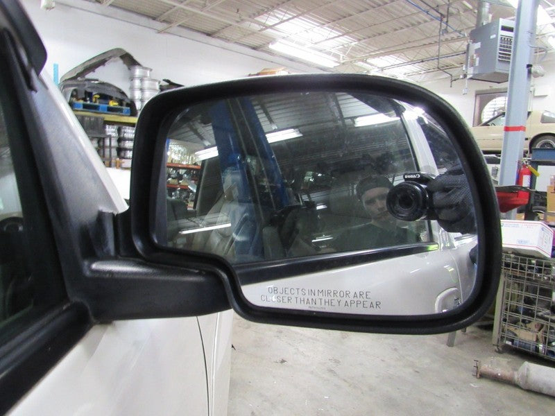 03-06 Escalade Avalanche Right RH Passenger Power Door Mirror White Di