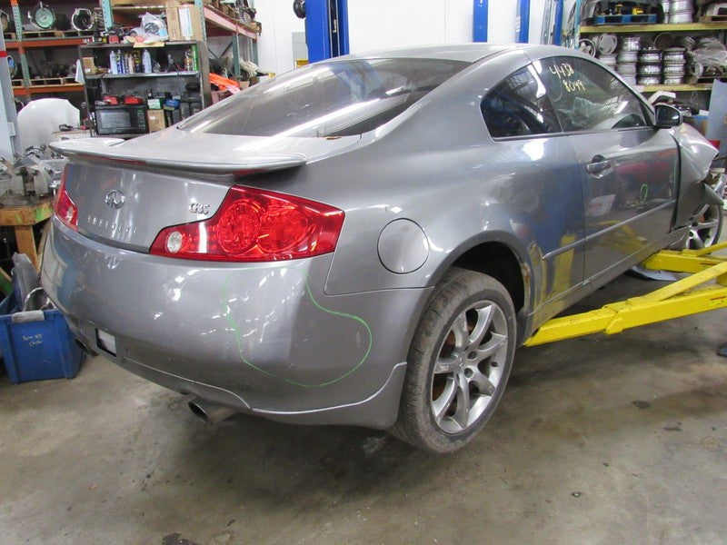 03-04 Infiniti G35 Coupe Right RH Passenger Front Door Trim Panel Blac