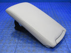 09-12 Toyota Venza Leather Center Armrest Console Lid OEM Light Gray 4