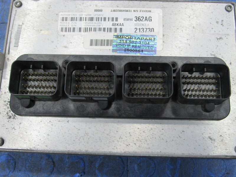 PROGRAMMED PLUG & PLAY 08 Dodge Ram 3.7L AT ECM 05094362AG 362 PROG 05