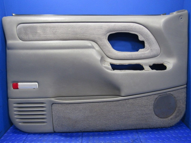 95-99 C/K Tahoe Suburban Yukon Left Driver Side LH Door Panel Gray 308