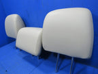 13-16 Nissan Pathfinder Rear 2nd Row Headrests Head Rests Set Tan Leat