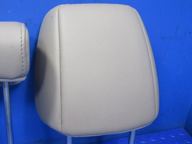12-15 Honda Pilot Middle Row Seat Headrests Head Rest SET Gray Leather