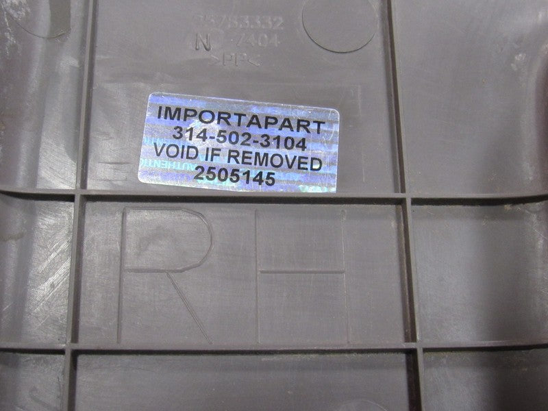 03-14 Express Savana 2500 3500 Right Pass Side RH Door Panel Dk Pewter