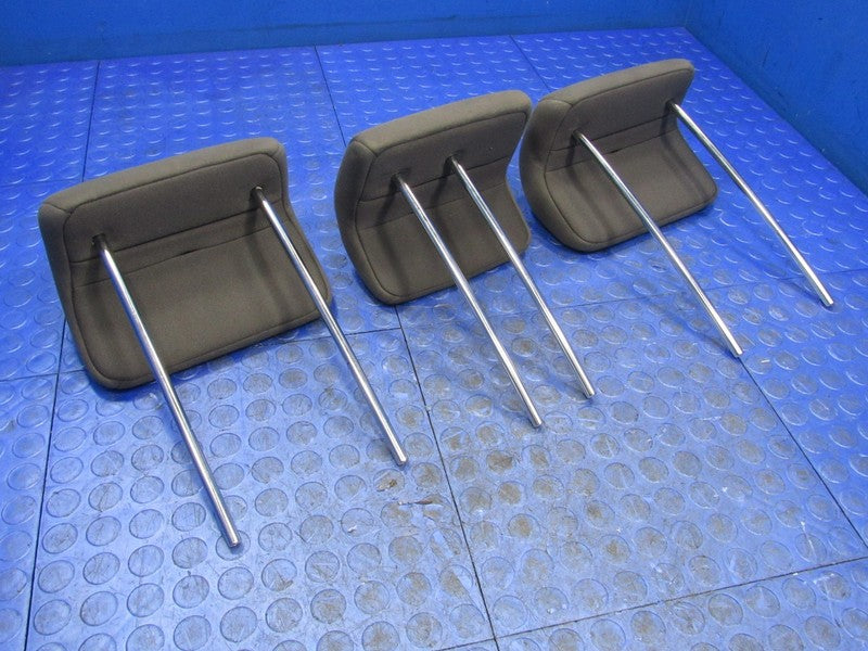 09-13 Honda Fit Rear Seat Headrests Head Rest SET of Three Gray OEM 33