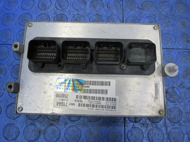PROGRAMMED PLUG & PLAY 07 Grand Cherokee 3.7L 2WD ECM 68027710AA 710 P
