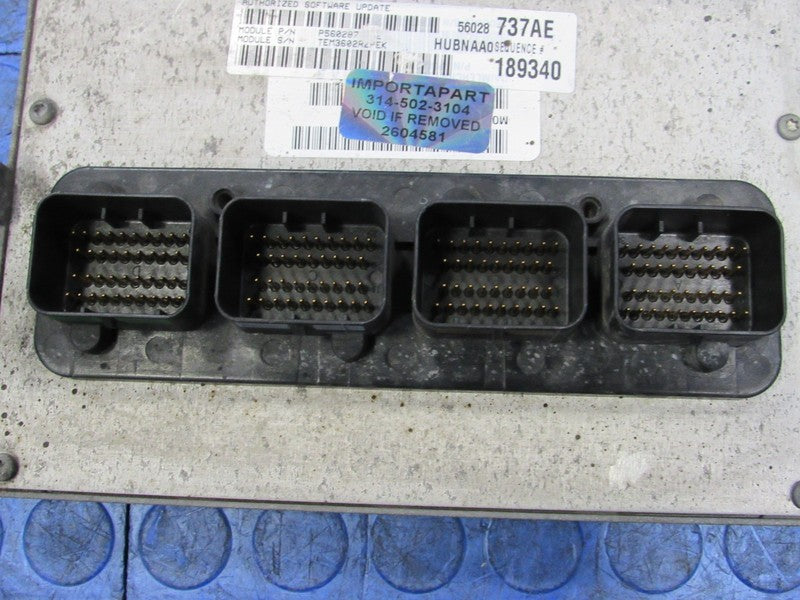 PROGRAMMED PLUG & PLAY 03 Dodge Ram Truck 4.7 V8 AT ECM 737 56028737AE