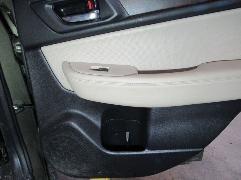 15-16 Outback Right RH Passenger Side Rear Door Trim Panel Tan