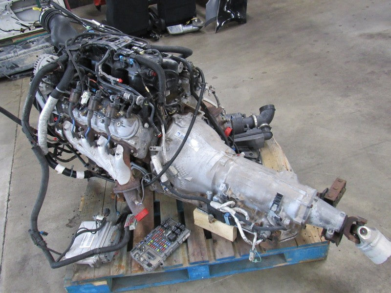 03-07 Express Savana 6.0L LQ4 2wd 4L80E Engine Transmission Dropout 18