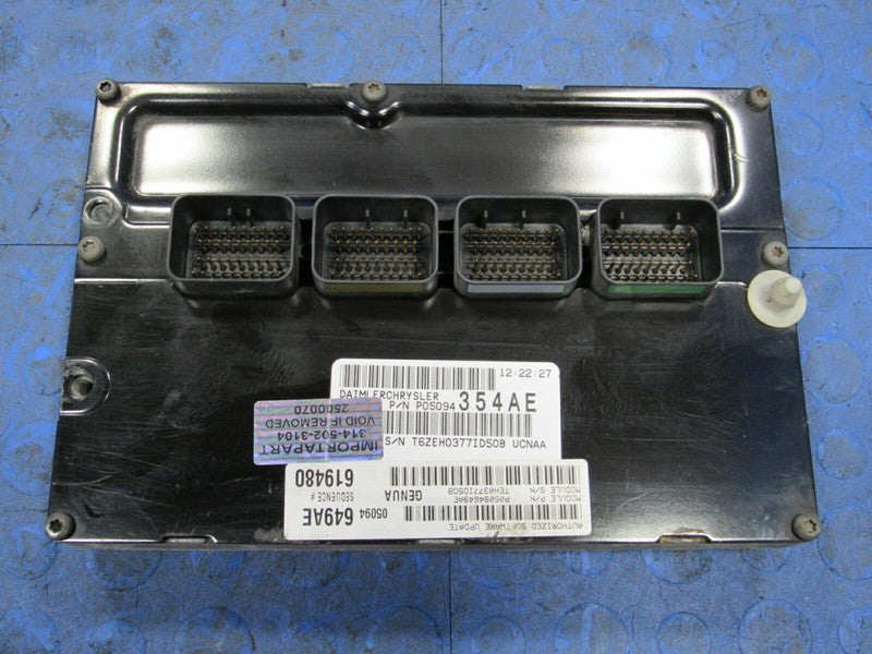 PROGRAMMED PLUG & PLAY 07 Jeep Commander 4.7L AT 4X4 ECM 05094649AE 64
