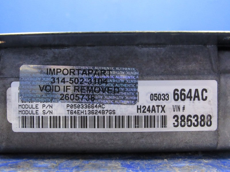 PLUG & PLAY 02 Chrysler PT Cruiser 2.4 AT ECU Engine Computer 05033664