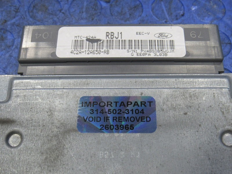 04 Ford E350 Van 6.8L V10 ECU ECM PCM Engine Computer RBJ1 4C2A-12A650