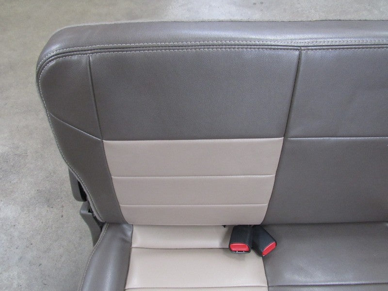 00-05 Ford Excursion Eddie Bauer Leather Rear Third 3rd Row Bench Seat
