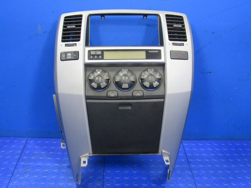 03-09 Toyota 4Runner Radio Heater Control Dash Bezel Surround Trim Sil