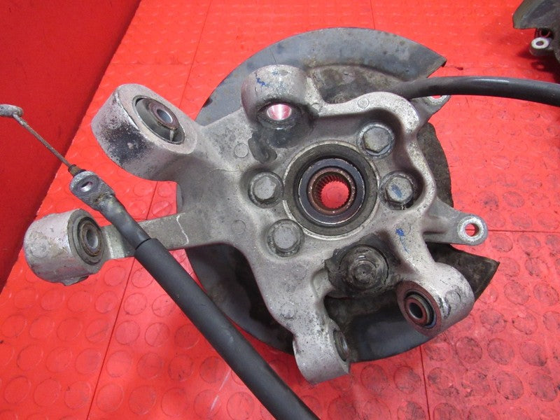 90-96 300ZX Z32 Rear Hub Knuckle Pair Set E-Brake 5 Lug Swap 240SX S13