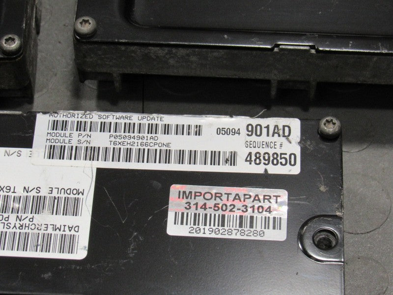 07 300 Magnum Charger 2.7L ECU ECM PCM Engine Control Computer 901 050