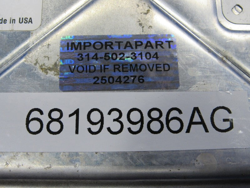 PROGRAMMED PLUG & PLAY 14 Jeep Compass Patriot 2.4 MT ECM 68193986AG 9