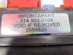 08-11 Cadillac DTS Buick Lucerne Cabin Under-Seat Fuse Relay Box 13712