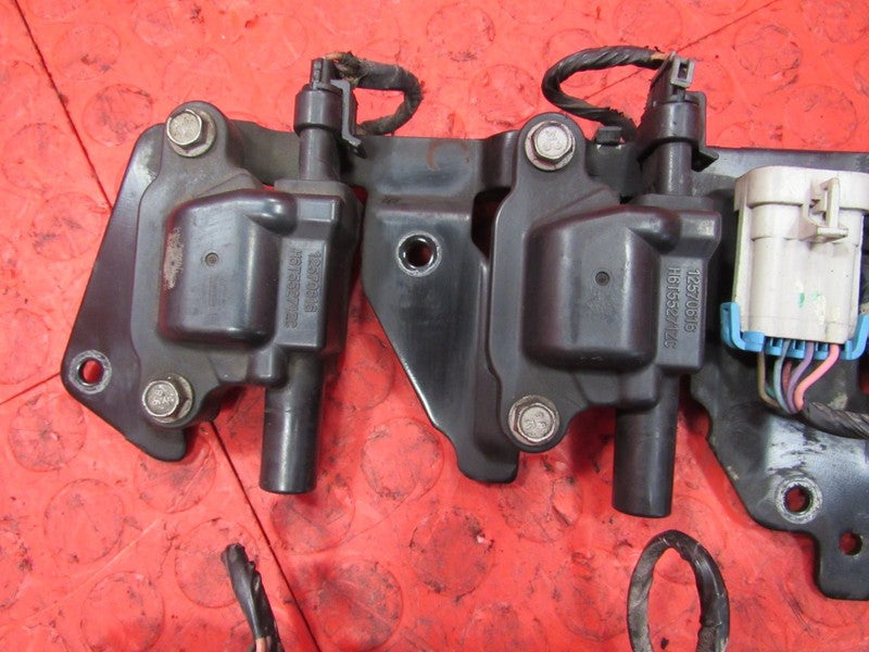 05-13 Chevrolet Corvette LS2 LS3 6.0L 6.2L Square Ignition Coils w/ Br