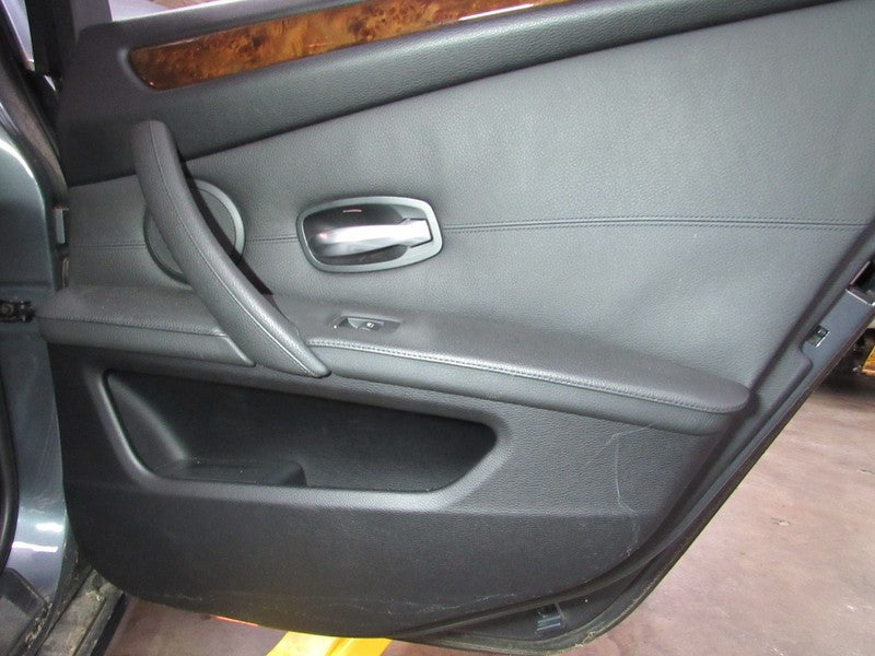 08-10 BMW 528 535 550 Right RH Passenger Side Rear Door Trim Panel W/O