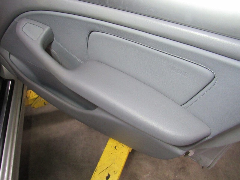 01-05 BMW 325 330 E46 4DR Right RH Passenger Front Door Trim Panel Gra