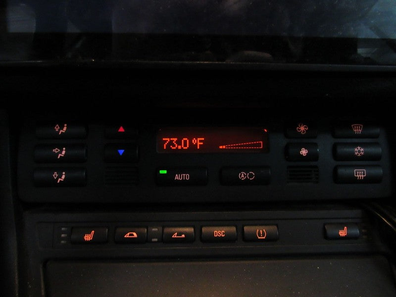 01-06 BMW 325 330 M3 E46 AC Heater Climate Control Panel