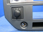 06-08 Dodge Ram Truck Heater Instrument Radio Bezel Dash Trim Vent Gre