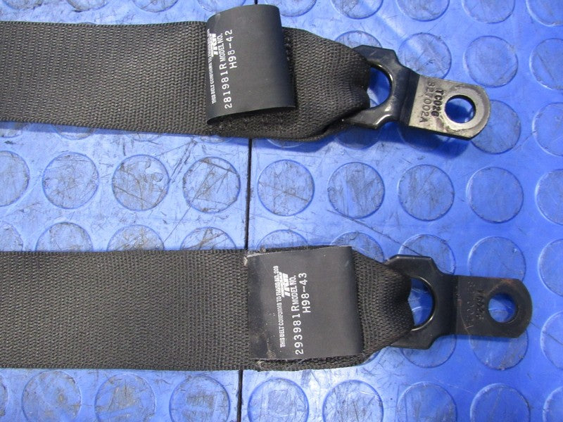99-02 BMW Z3 Coupe Front Left Right Seat Belt Retractor Black Set 3152