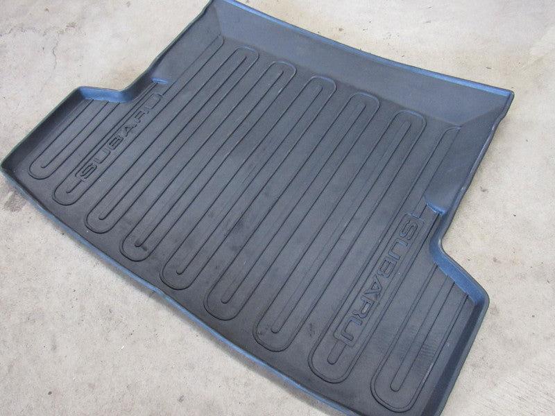 16-21 Subaru WRX STI Rear All Weather Trunk Floor Mat Black Rubber OEM