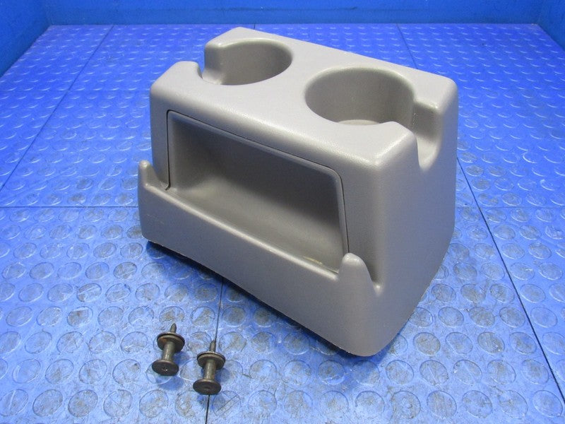 92-96 Ford F150 F250 F350 Bronco Bench Seat Center Console Dual Cuphol