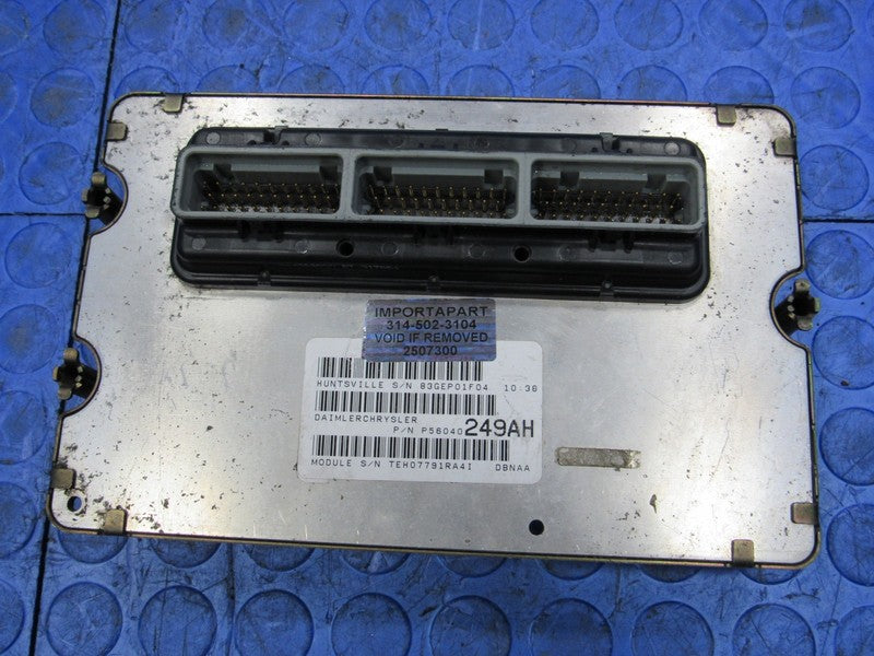 PROGRAMMED PLUG & PLAY 01 Dodge Durango 4.7L ECM 56040249AH 249 PROG 7