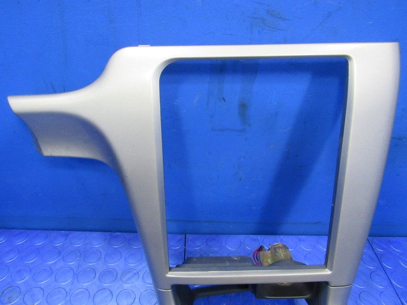 03-06 Subaru Baja Manual MT Center Radio Climate Bezel Trim Set Silver