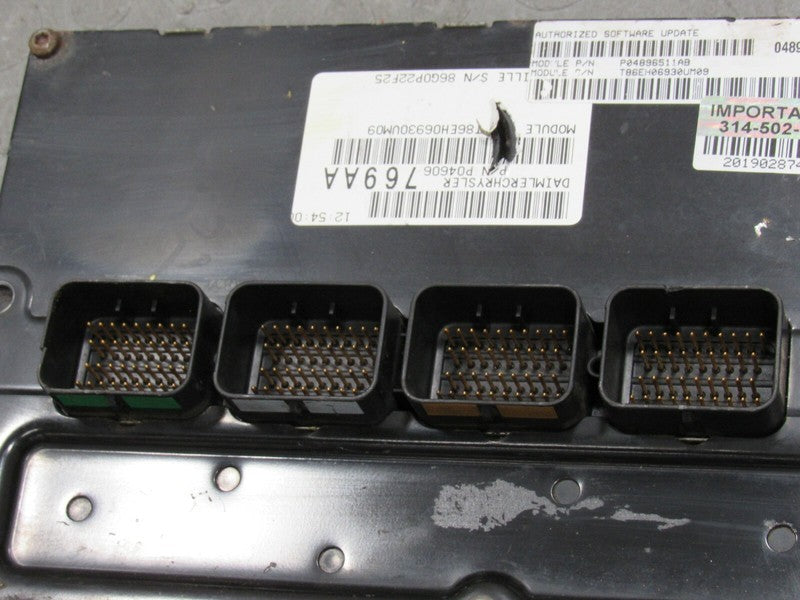 PLUG & PLAY 03-04 Concorde Intrepid Engine Computer ECU 04896511 PROG 
