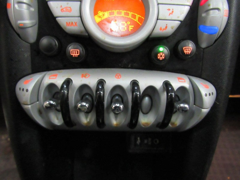 07-08 Mini Cooper AC A/C Heater Climate Control W Window Switch Panel