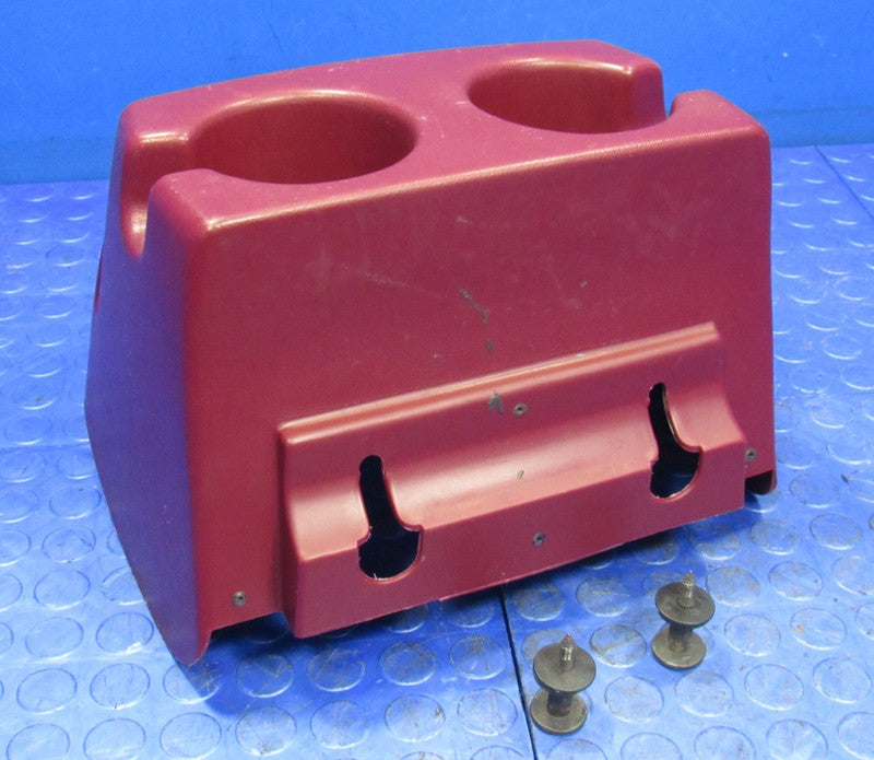 92-96 Ford F150 F250 F350 Bronco Bench Seat Center Console Dual Cuphol