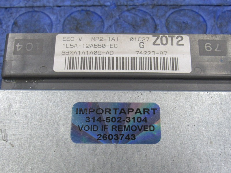 01 Ford Ranger B3000 3.0L ECU ECM PCM Engine Computer ZOT2 1L5A-12A650