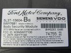 04-06 Ford F150 Anti Theft Keyless Body Control Security Module 5L3T-1