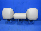 13-16 Nissan Pathfinder Rear 2nd Row Headrests Head Rests Set Tan Leat